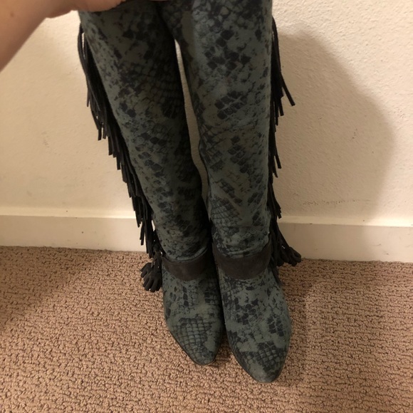 Isabella Marant animal print classic boot - Picture 2 of 6